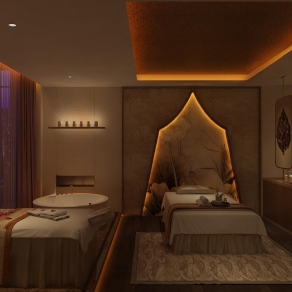 东南亚美容SPA店3D模型下载